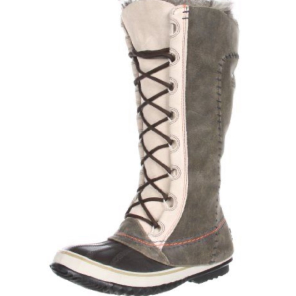 Sorel •rare CATE THE GREAT TWILL boots •size 7